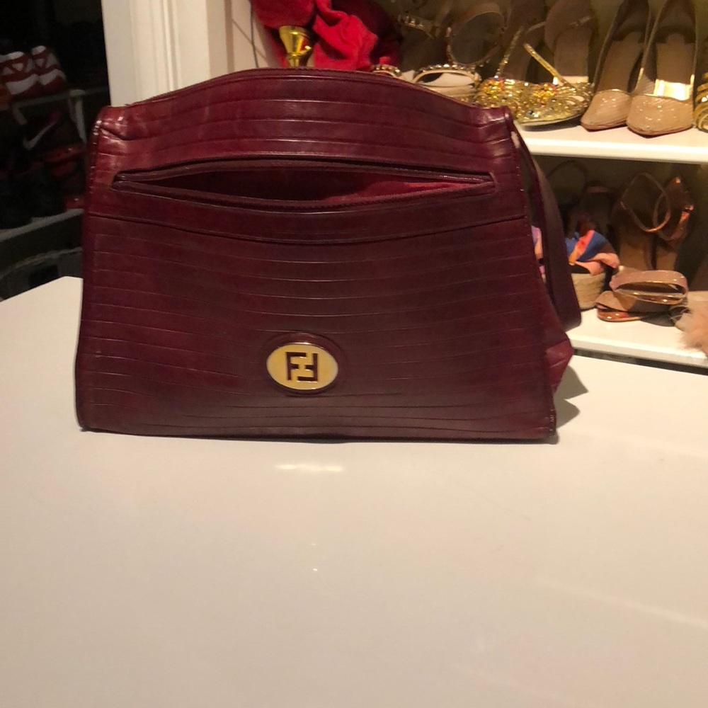 Large Fendi wristlet